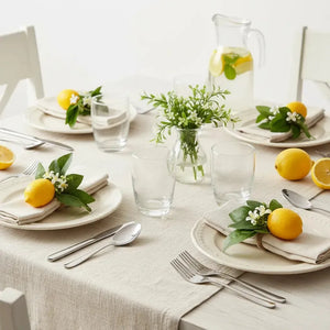 Jogo 4 Anéis para Guardanapos Limão Tuut