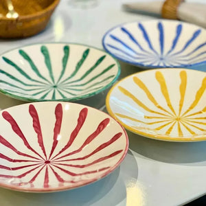 Kit Pratos + Bowls Cerâmica Piuma Scalla (12 peças)