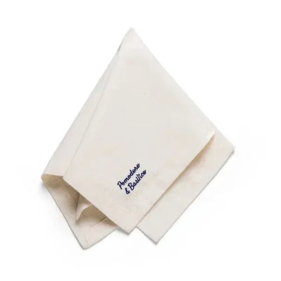 Jogo 4 Guardanapos Eco Pomodoro e Basilico Azul 45x45cm