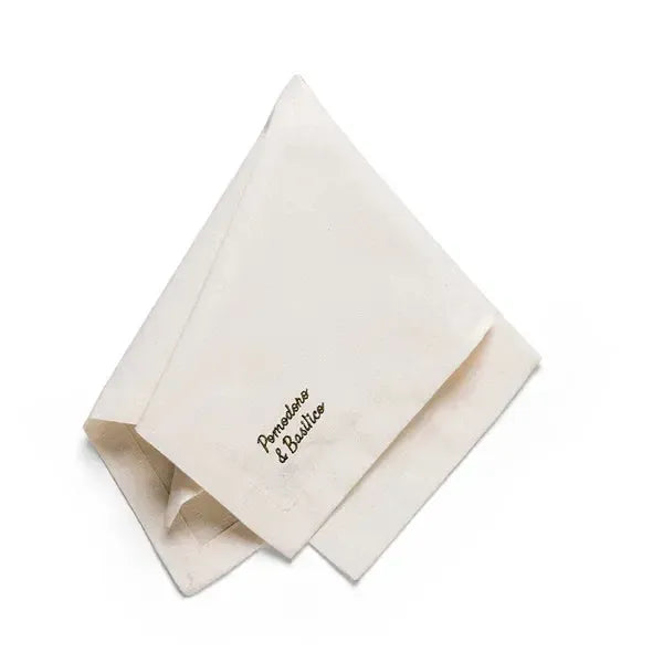 Jogo 4 Guardanapos Eco Pomodoro e Basilico Verde 45x45cm