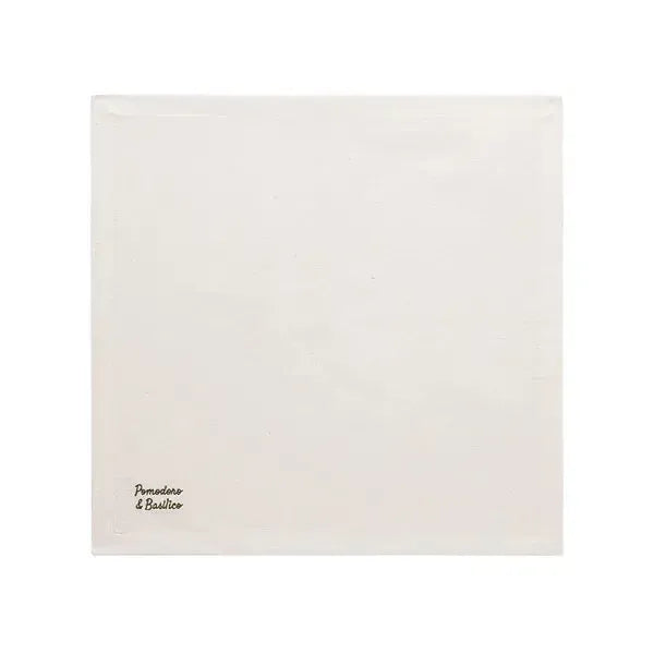 Jogo 4 Guardanapos Eco Pomodoro e Basilico Verde 45x45cm