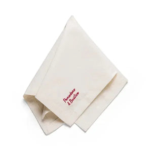 Jogo 4 Guardanapos Eco Pomodoro e Basilico Vermelho 45x45cm