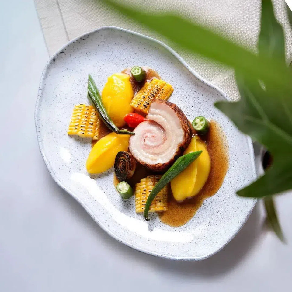 Jogo 4 Travessas Ovais Rasas M Stoneware Bio Echo 30x20cm Porto Brasil