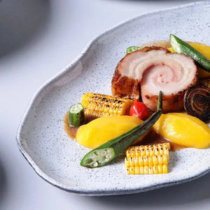 Jogo 4 Travessas Ovais Rasas M Stoneware Bio Echo 30x20cm Porto Brasil