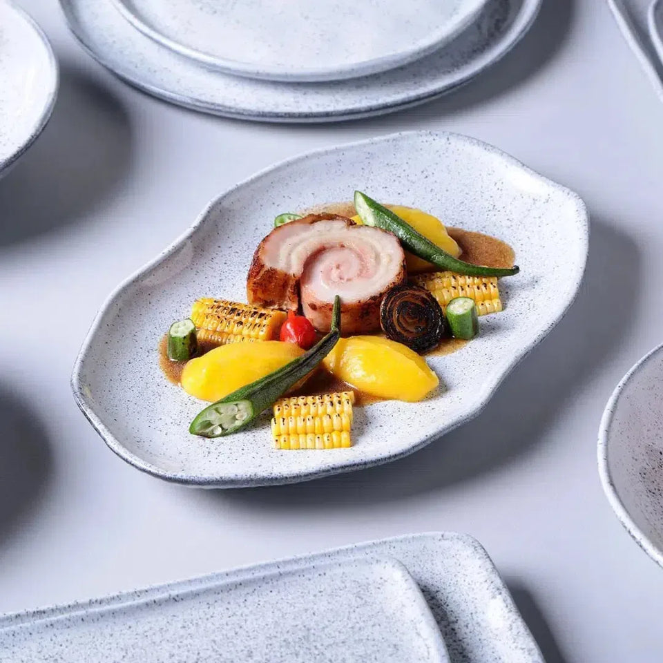 Jogo 4 Travessas Ovais Rasas M Stoneware Bio Echo 30x20cm Porto Brasil