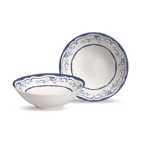 Jogo 6 Bowls Cerâmica Decorado Valência 300ml Alleanza