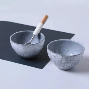 Jogo 6 Bowls Stoneware Orgânico Echo 558ml Porto Brasil