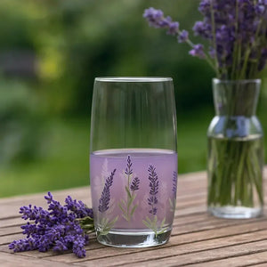 Jogo 6 Copos Long Drink em Cristal Ecológico Provence 370ml Lavande