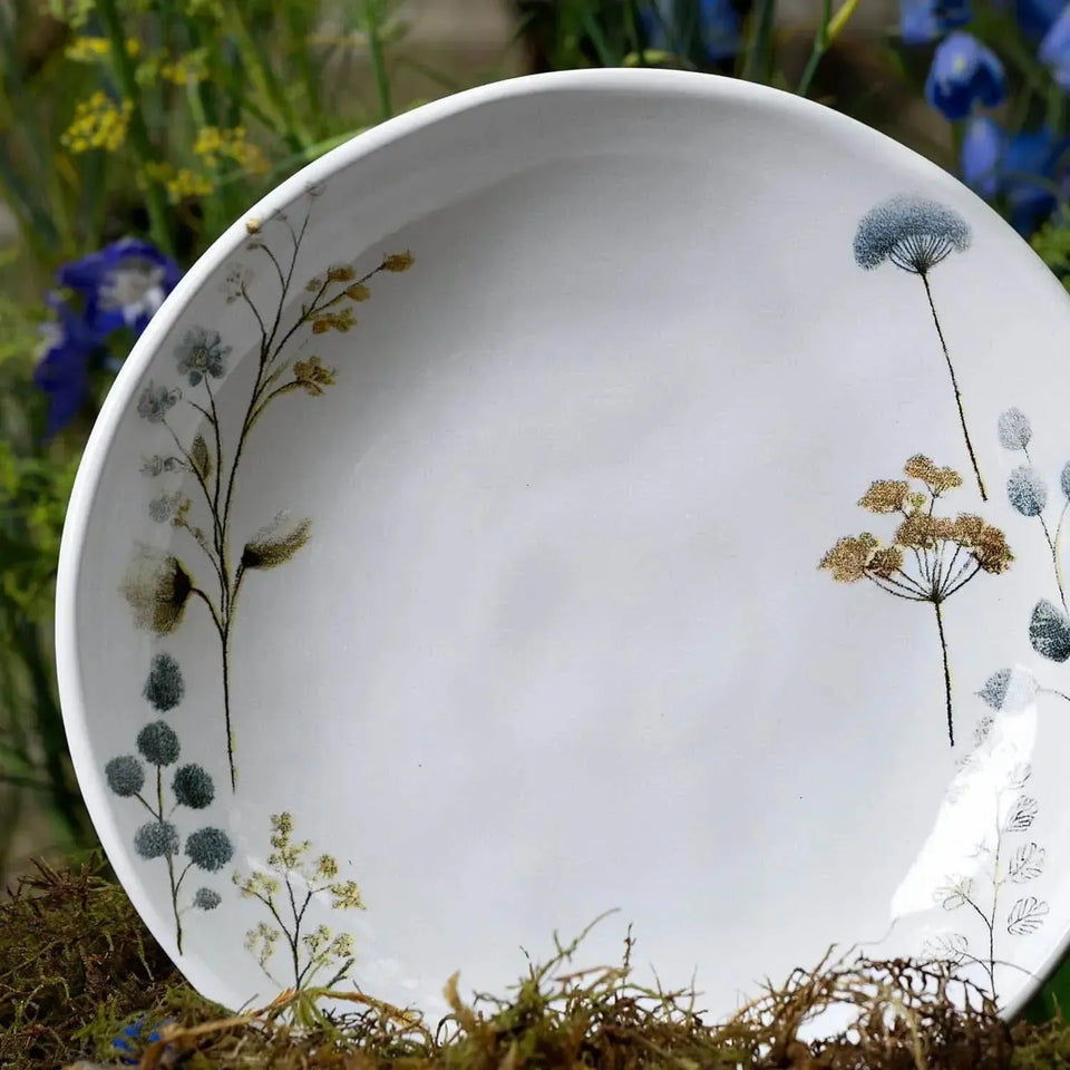 Jogo 6 Pratos Fundos Stoneware Bio Bella 22,5cm 830ml Porto Brasil