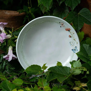 Jogo 6 Pratos Fundos Stoneware Bio Refúgio 22,5cm 830ml Porto Brasil