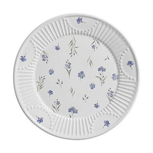 Jogo 6 Pratos Raso Cerâmica Provence 28cm Scalla