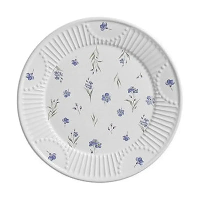 Jogo 6 Pratos Raso Cerâmica Provence 28cm Scalla