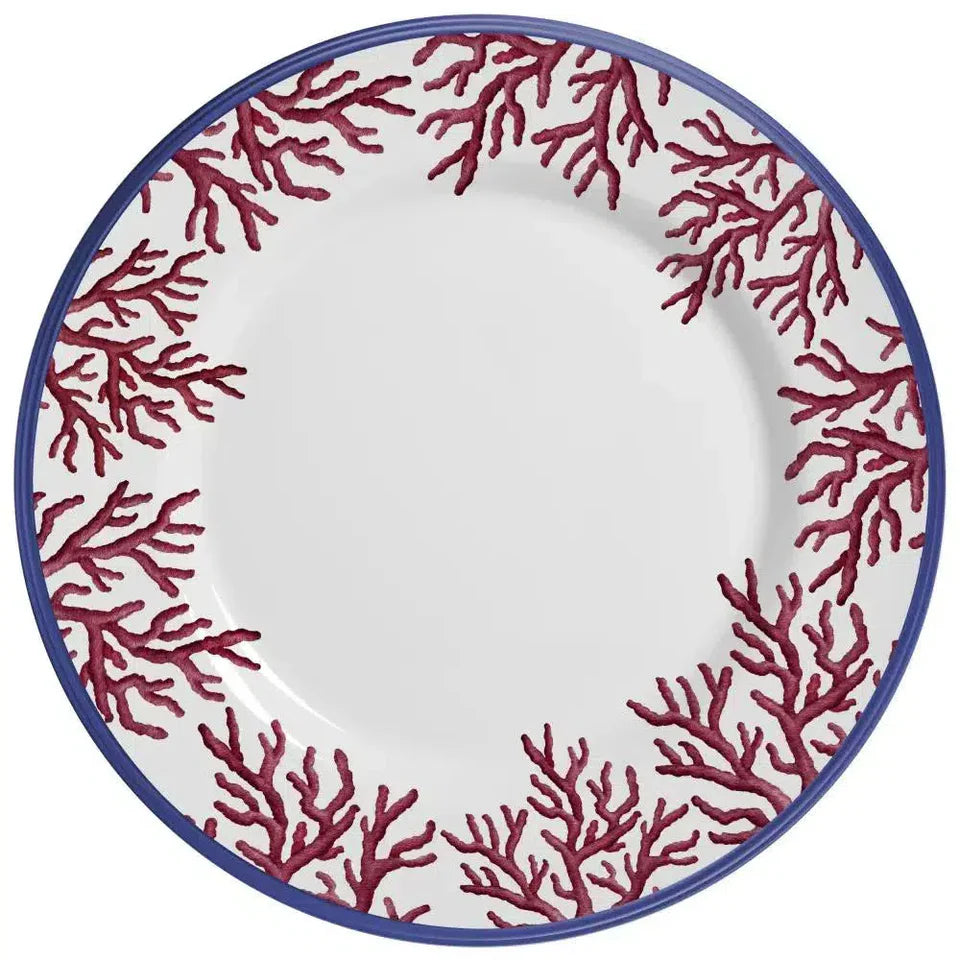 Aparelho de Jantar Cerâmica Coral Gables Vermelho  30 peças Alleanza
