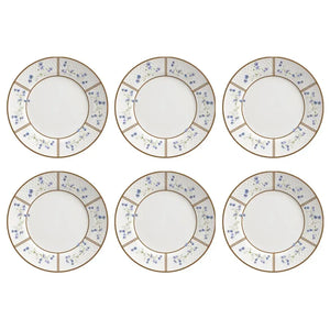 Jogo 6 Pratos Rasos Cerâmica Heritage 29cm Alleanza