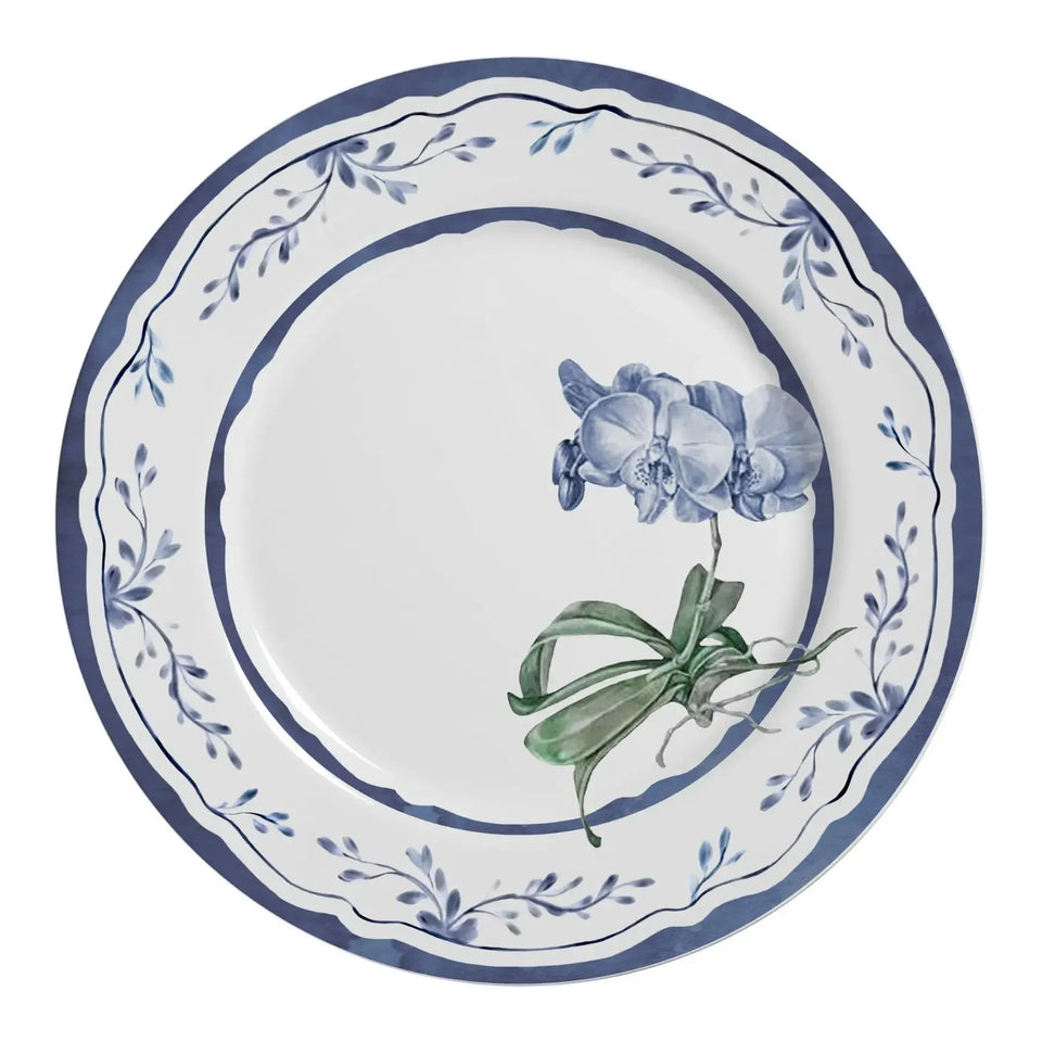 Jogo 6 Pratos Rasos Cerâmica Valência 29cm Alleanza