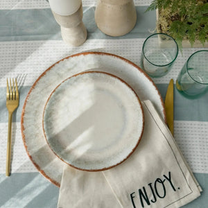 Jogo 6 Pratos Rasos Coup Cerâmica Durban 29cm Alleanza