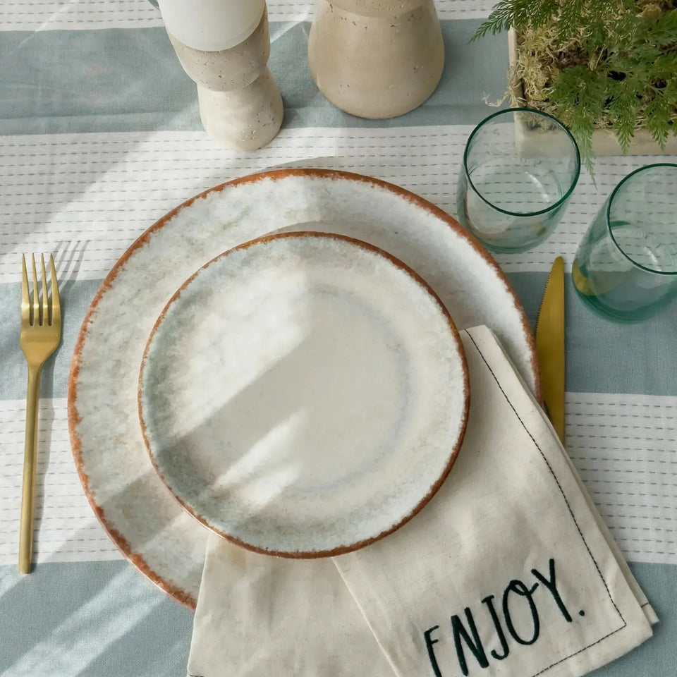 Jogo 6 Pratos Rasos Coup Cerâmica Durban 29cm Alleanza