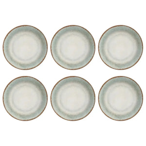 Jogo 6 Pratos Rasos Coup Cerâmica Durban 29cm Alleanza