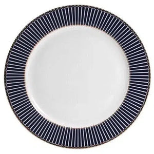 Jogo 6 Pratos Rasos Porcelana Wolff Bone China Cobalto 27cm