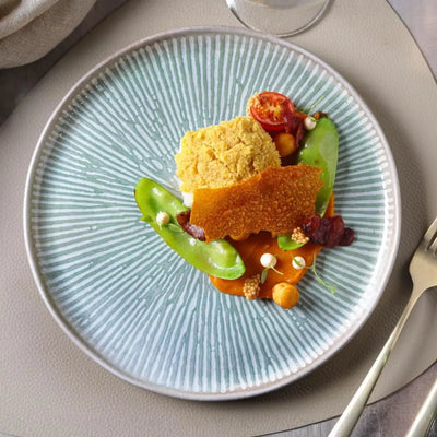 Jogo 6 Pratos Rasos Stoneware Bio Evergreen 27,5cm Porto Brasil