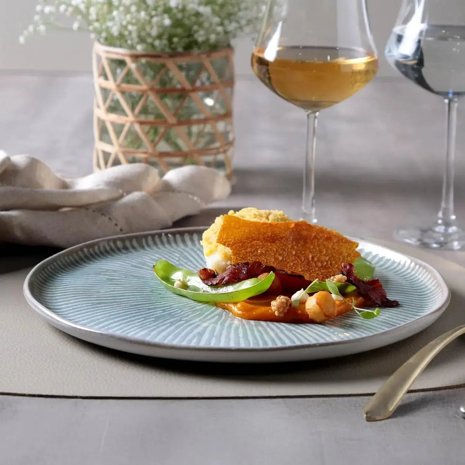 Jogo 6 Pratos Rasos Stoneware Bio Evergreen 27,5cm Porto Brasil