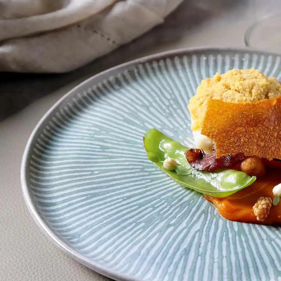 Jogo 6 Pratos Rasos Stoneware Bio Evergreen 27,5cm Porto Brasil