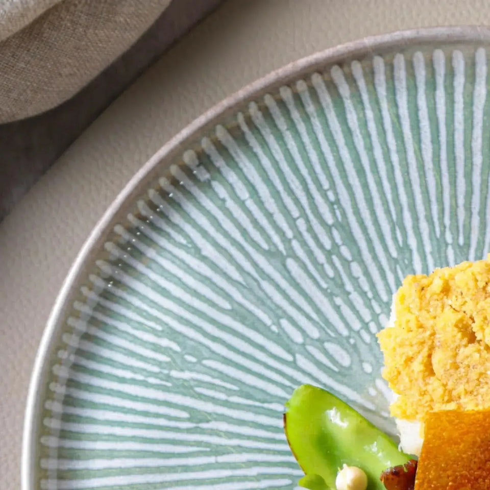 Jogo 6 Pratos Rasos Stoneware Bio Evergreen 27,5cm Porto Brasil