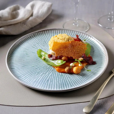 Jogo 6 Pratos Rasos Stoneware Bio Evergreen 27,5cm Porto Brasil