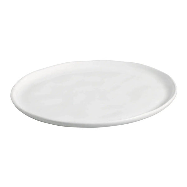 Jogo 6 Pratos Rasos Stoneware Bio New White 27,5cm Porto Brasil