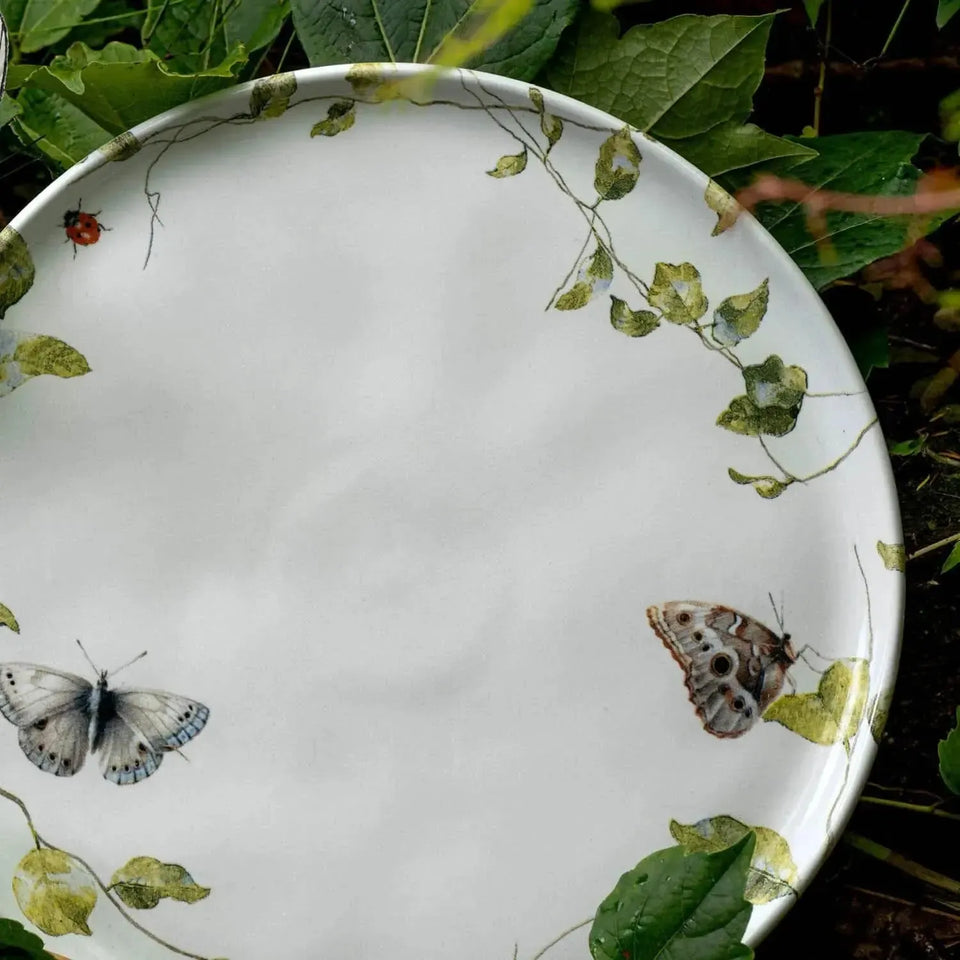 Jogo 6 Pratos Rasos Stoneware Bio Sereno 27,5cm Porto Brasil