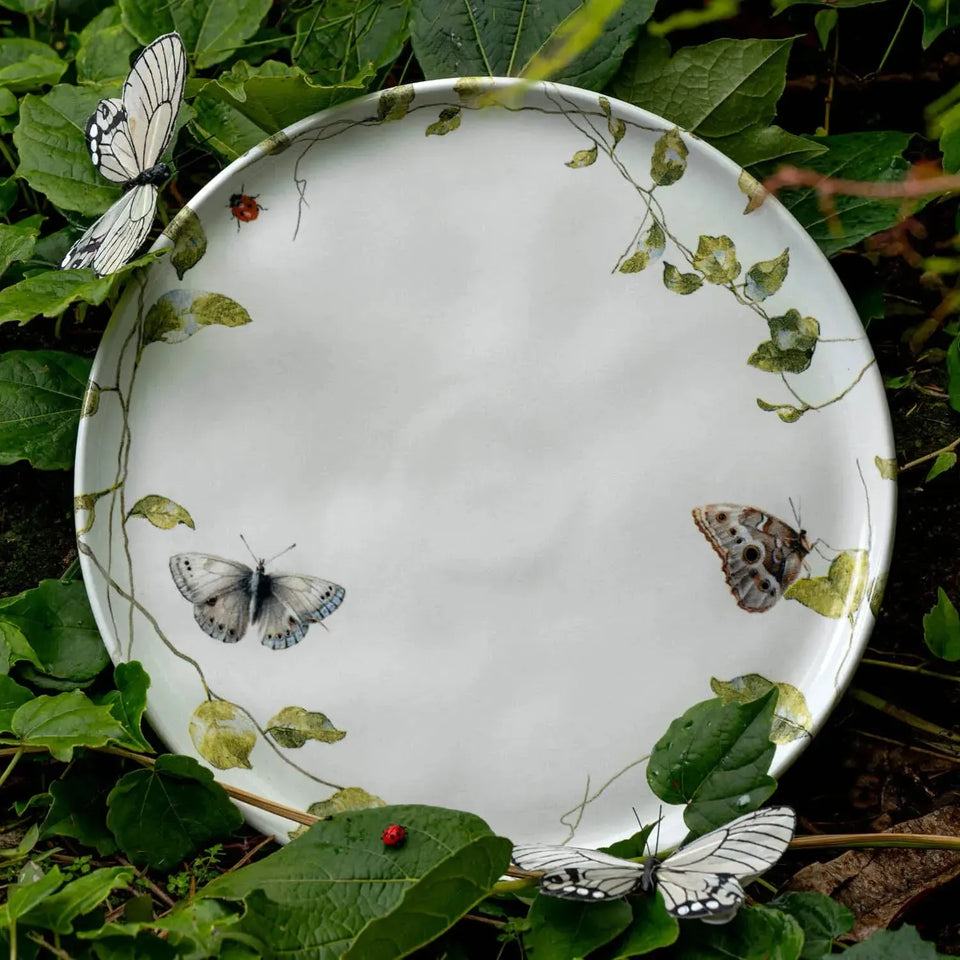 Jogo 6 Pratos Rasos Stoneware Bio Sereno 27,5cm Porto Brasil