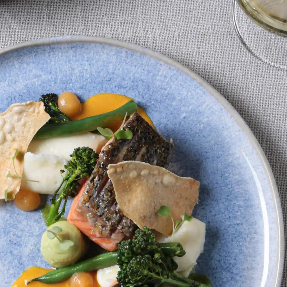 Jogo 6 Pratos Rasos Stoneware Bio Wave 27,5cm Porto Brasil