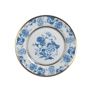 Aparelho de Jantar Cerâmica Chinese Blue Filete Ouro 30 peças Alleanza