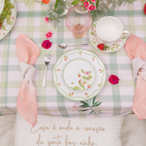 Jogo 6 Pratos Sobremesa Cerâmica Picnic 21cm Alleanza