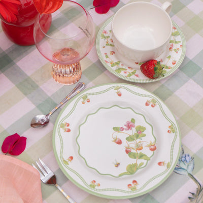 Jogo 6 Pratos Sobremesa Cerâmica Picnic 21cm Alleanza