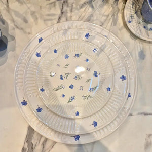 Jogo 6 Pratos Sobremesa Cerâmica Provence 21cm Scalla