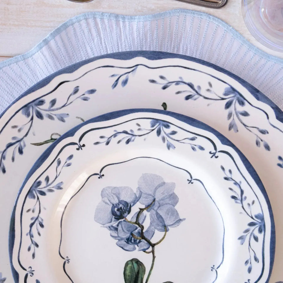 Jogo 6 Pratos Sobremesa Cerâmica Valência 21cm Alleanza