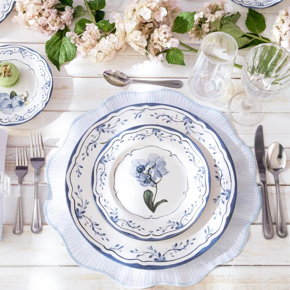 Jogo 6 Pratos Sobremesa Cerâmica Valência 21cm Alleanza