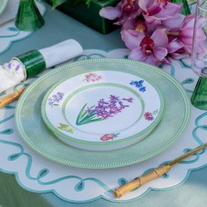 Jogo 6 Pratos Sobremesa Cerâmica Versailles 21cm Alleanza