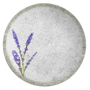 Jogo 6 Pratos Sobremesa Coup Cerâmica Alfazema 21cm Alleanza