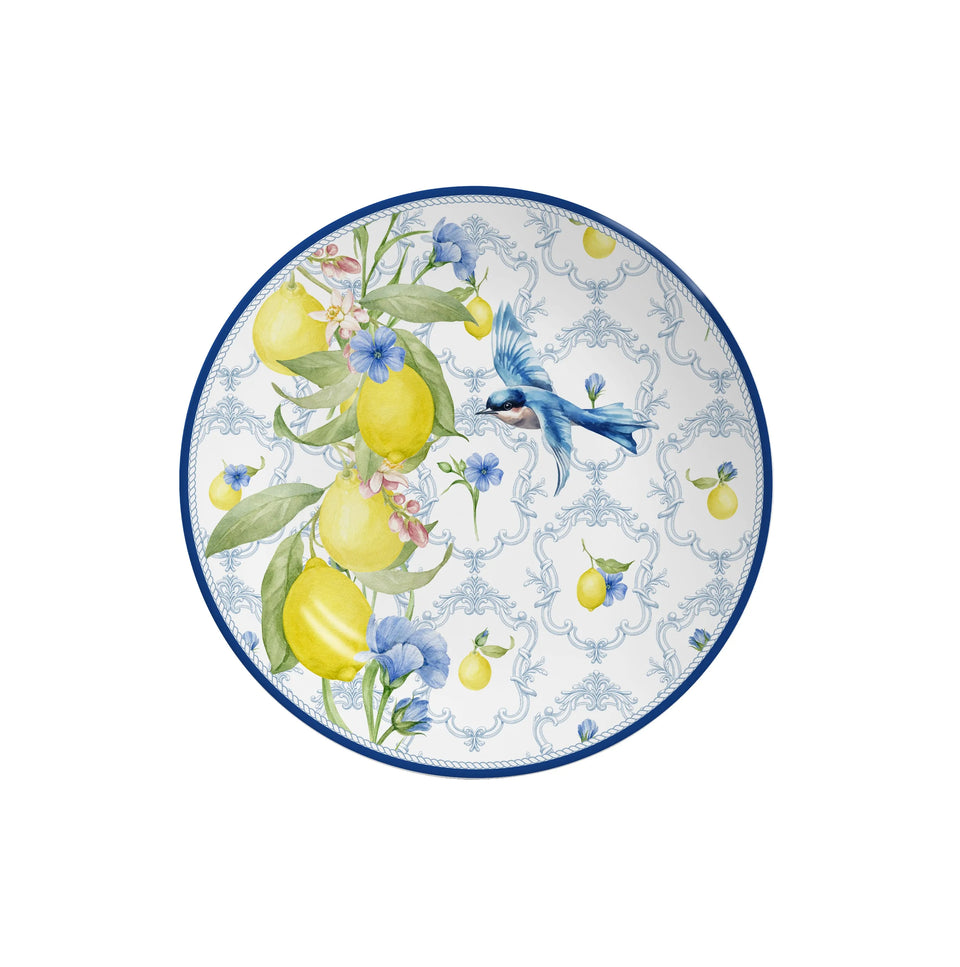 Jogo 6 Pratos Sobremesa Coup Cerâmica Sicilia 21cm Alleanza