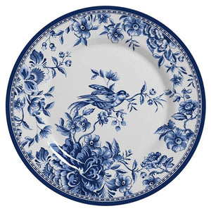 Jogo 6 Pratos de Sobremesa Cerâmica Chinese Garden 21cm Alleanza