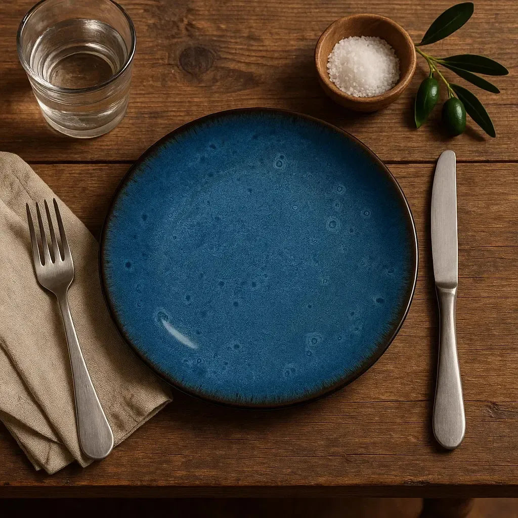 Jogo 6 Pratos De Sobremesa Coup Cerâmica Faiança Albânia 21Cm Jogo 6 Pratos De Sobremesa Coup Cerâmica Faiança Albânia 21Cm