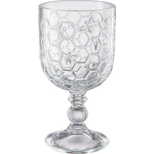 Jogo 6 Taças Água de Vidro Bee Happy 360ml Tuut