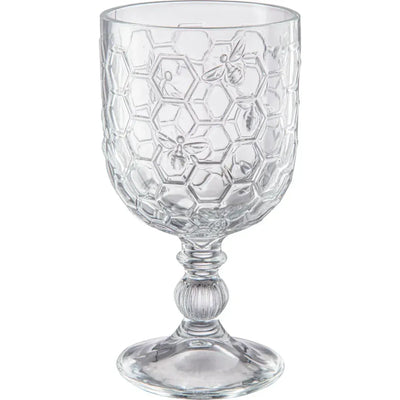 Jogo 6 Taças Água de Vidro Bee Happy 360ml Tuut