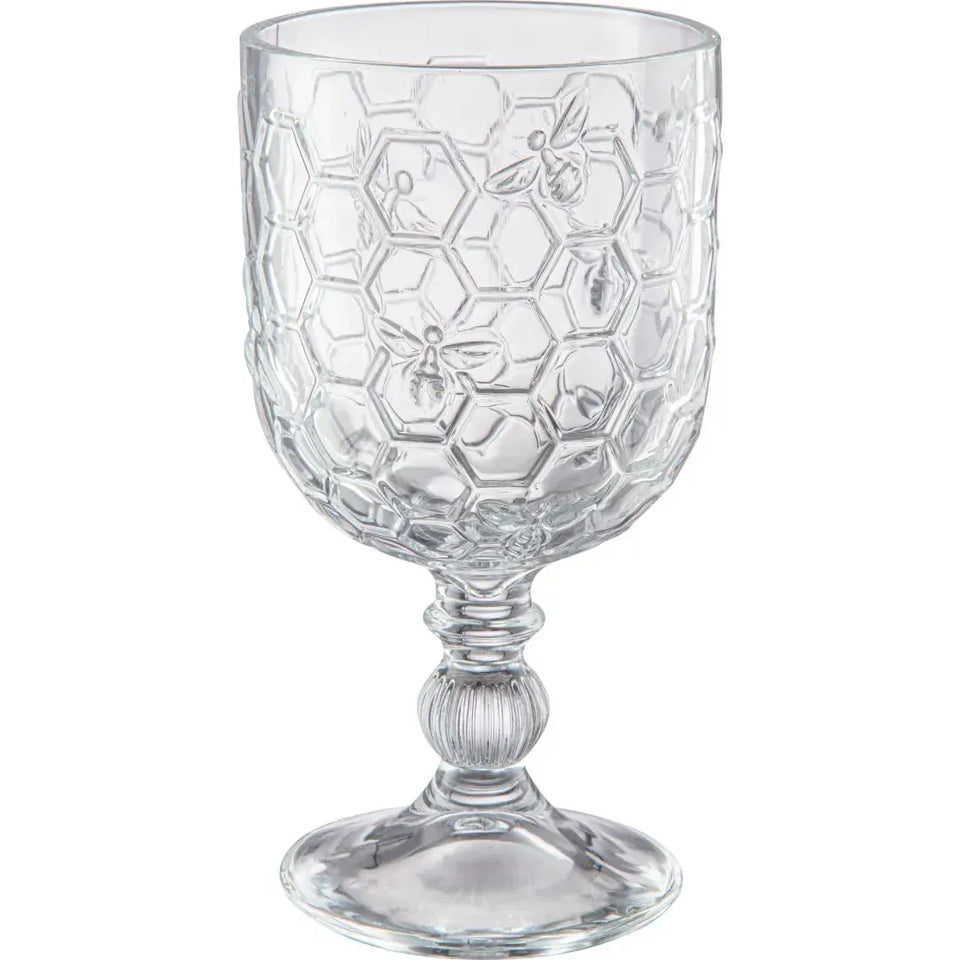 Jogo 6 Taças Água de Vidro Bee Happy 360ml Tuut