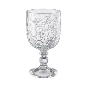 Jogo 6 Taças Água de Vidro Bee Happy 360ml Tuut