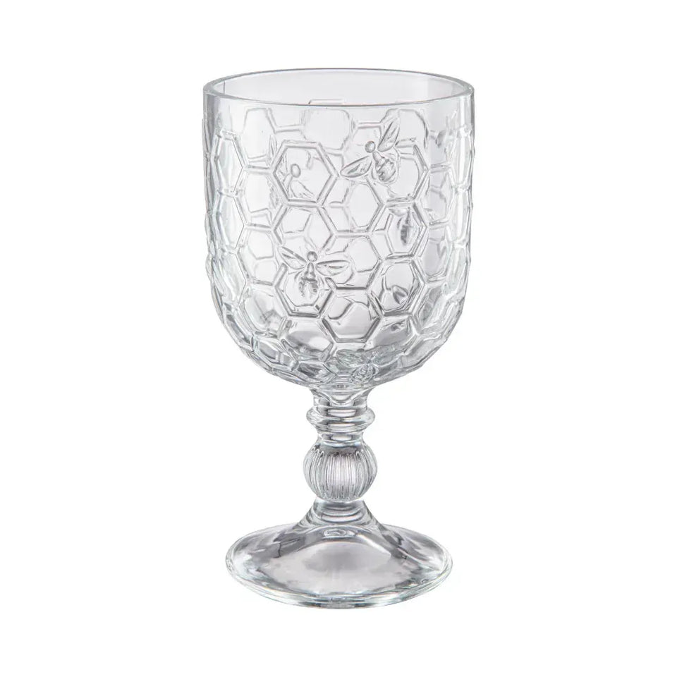 Jogo 6 Taças Água de Vidro Bee Happy 360ml Tuut