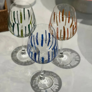 Jogo 6 Taças Bordeaux em Cristal Ecológico Piuma 600ml Colors