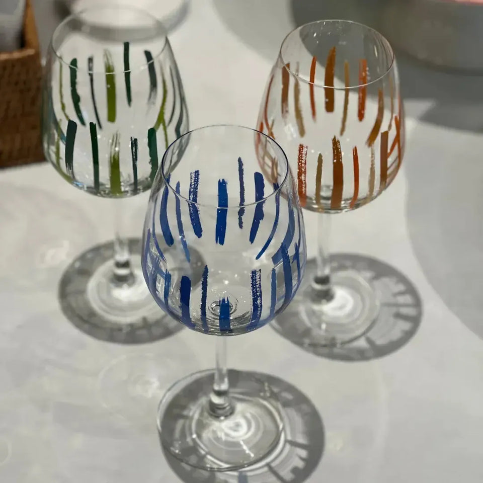 Jogo 6 Taças Bordeaux em Cristal Ecológico Piuma 600ml Colors
